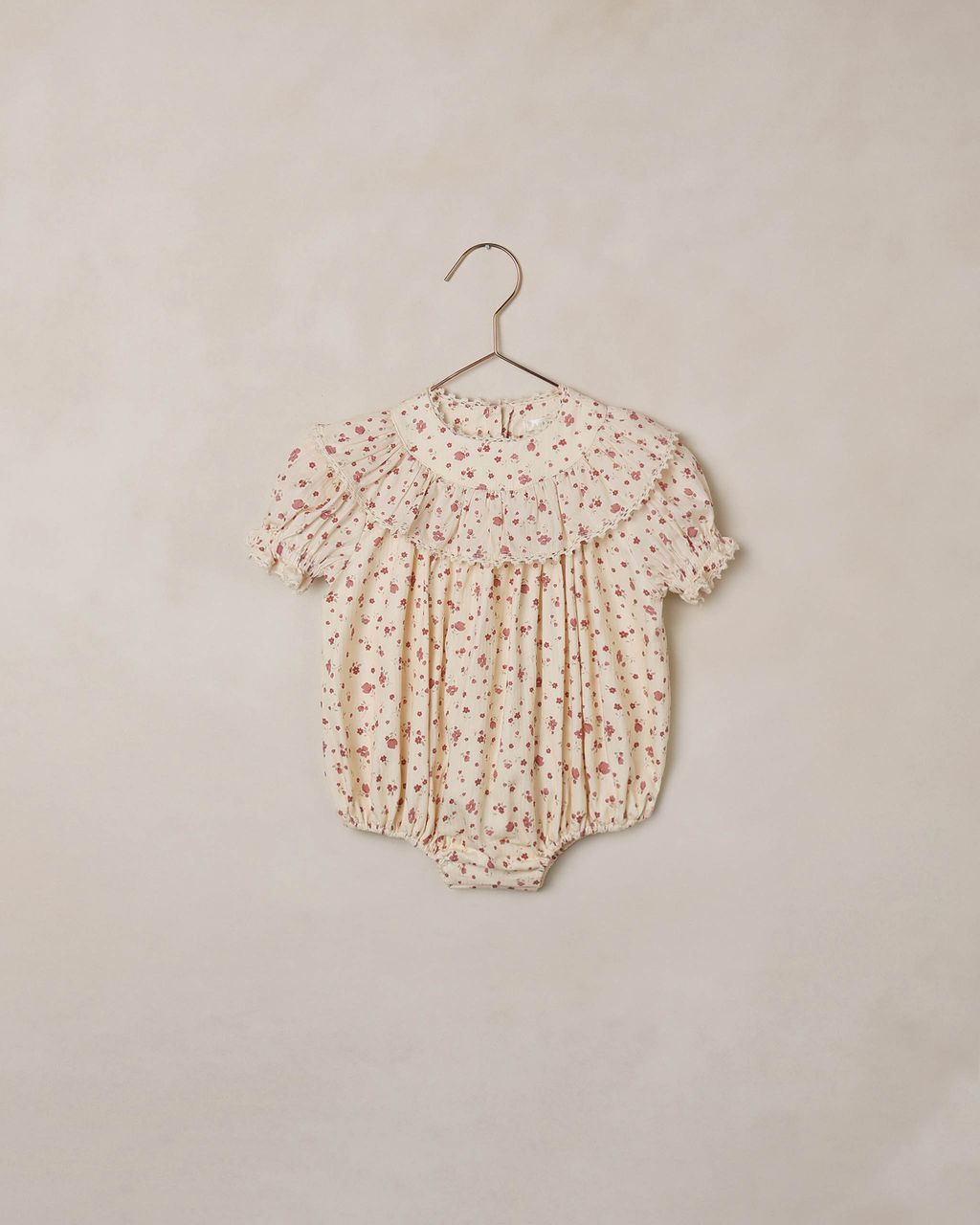 EVA ROMPER || RED FLORAL