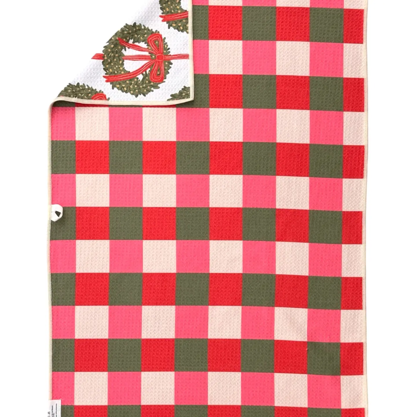 Wrapped in Wreaths | Reversible Hand Towel