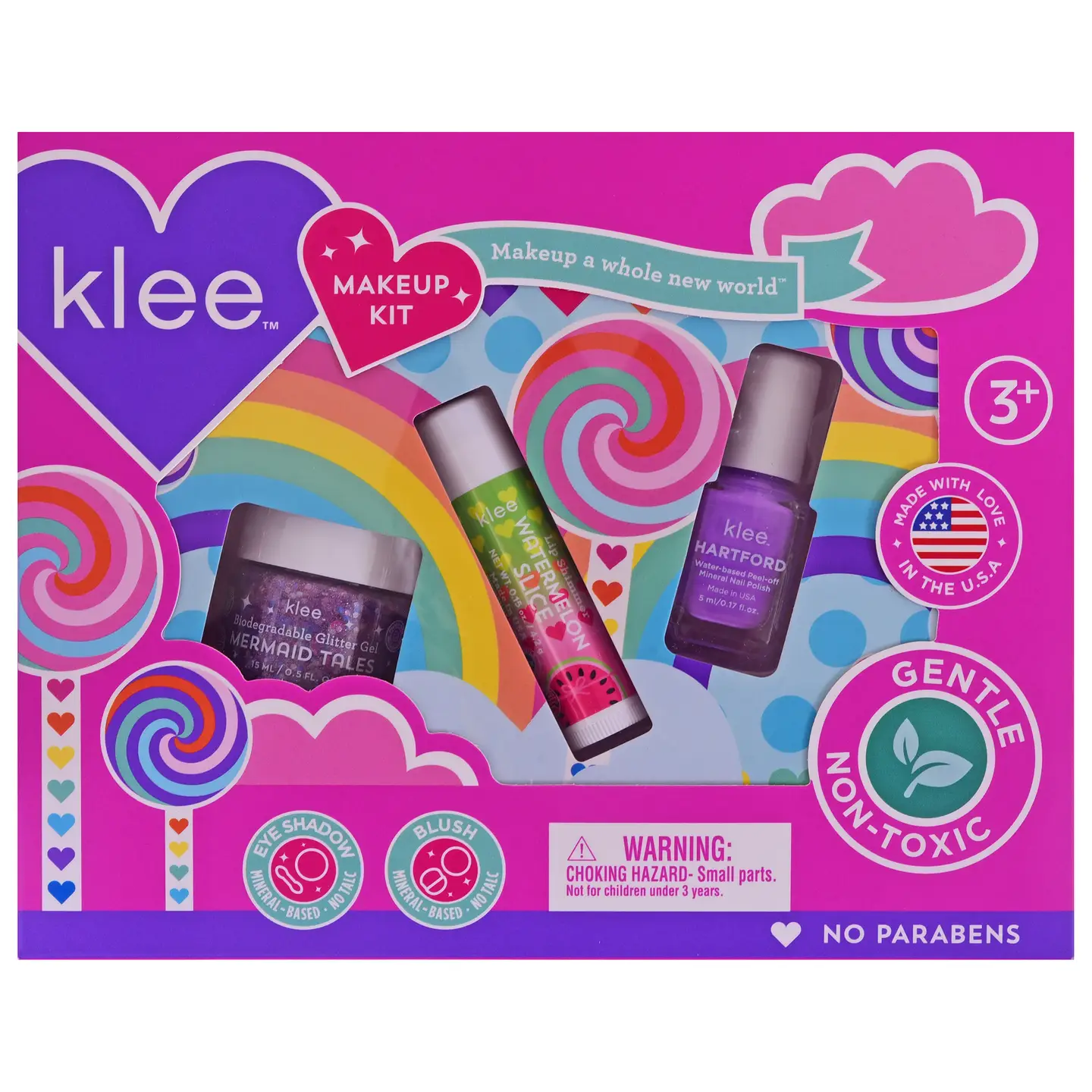 Pinwheel Love Makeup Kit | Swirling Purple