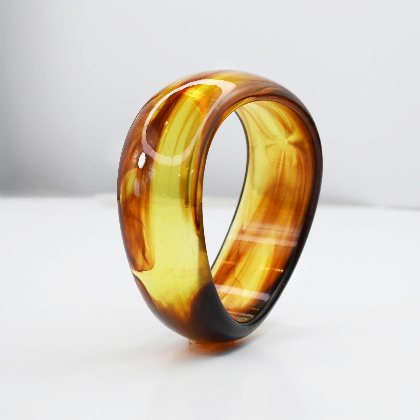 Glossy Bangle| Brown