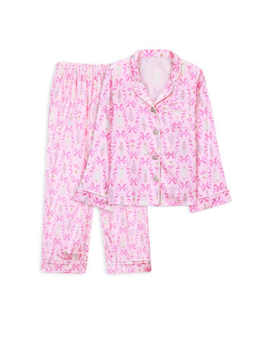 Nutcracker Satin Pajamas