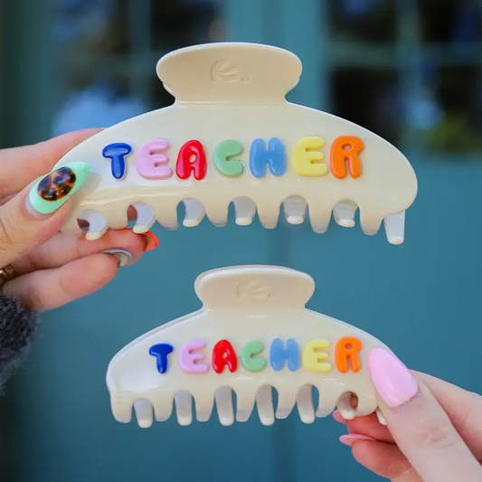 Teacher Claw Clip