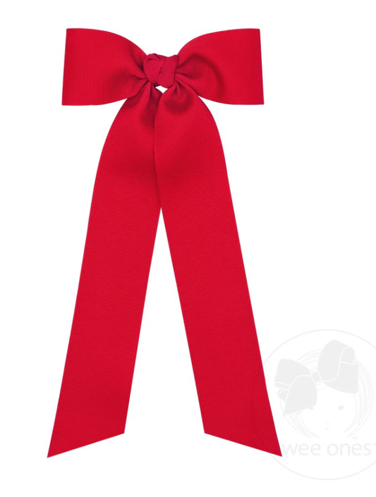 King Grosgrain Bowtie Bow Tails | Red