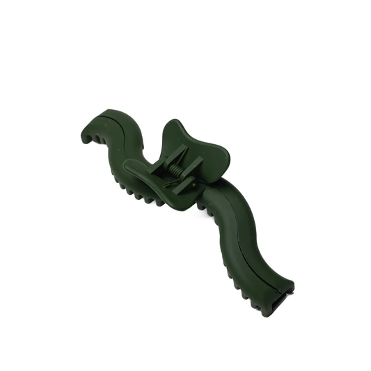 KAXI Original Wavy Hold Everything Claw Clip | Evergreen