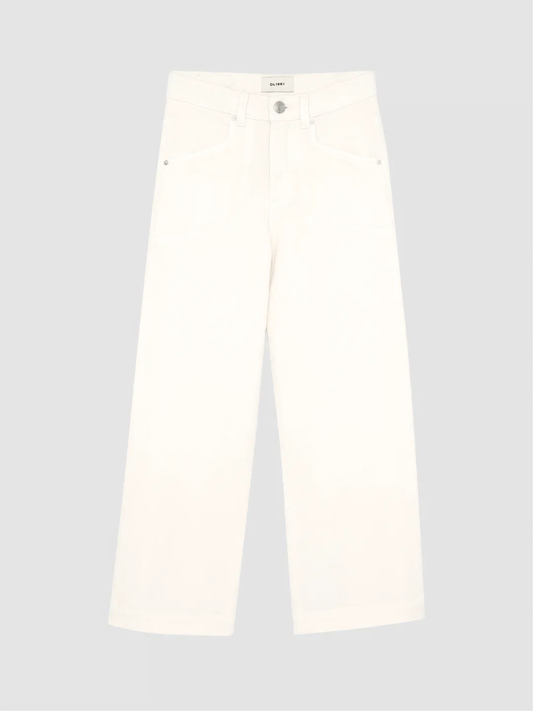 Lily Wide Leg Jeans | Sugar Cookie