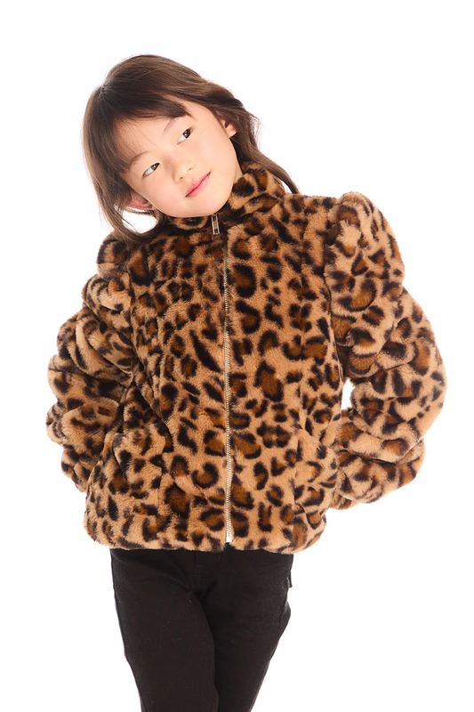 Puff Sleeve Leopard Love Jacket