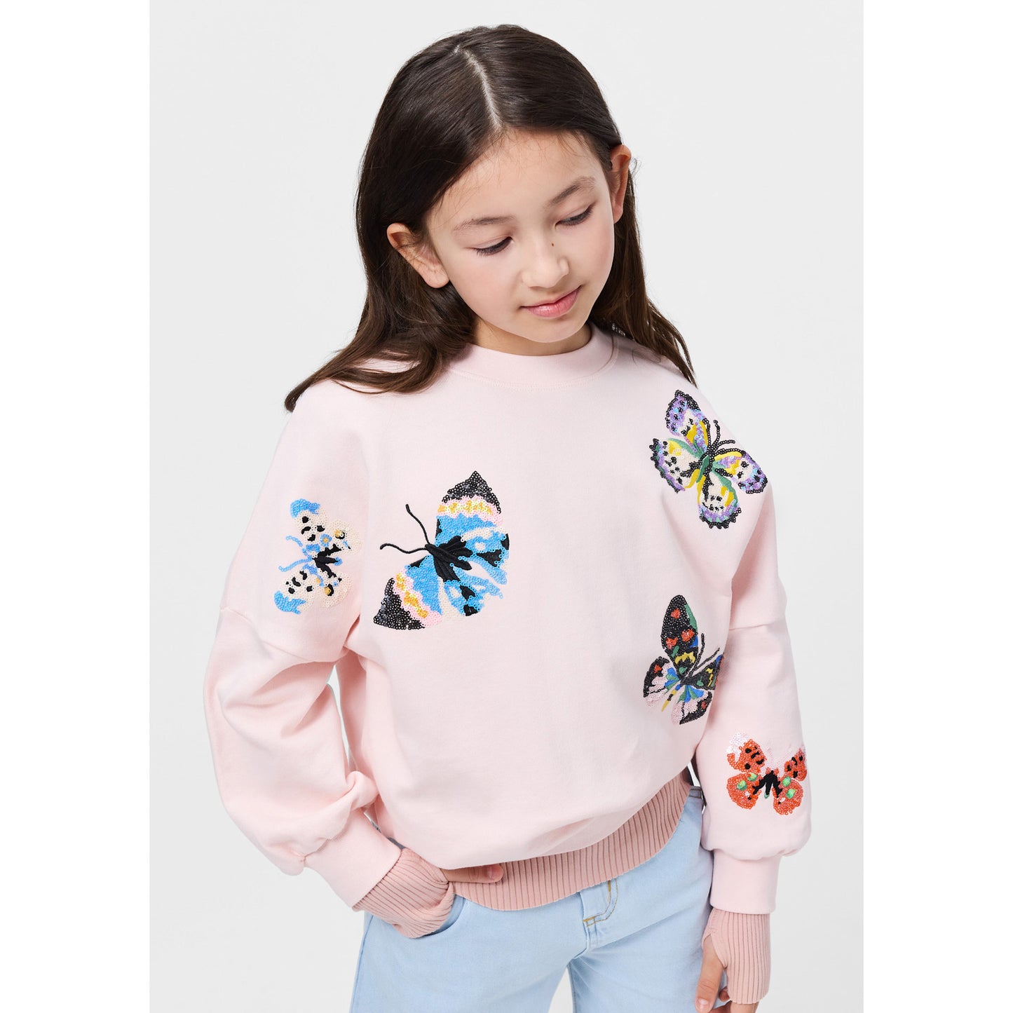 Marika Sweatshirt | Cloud Pink