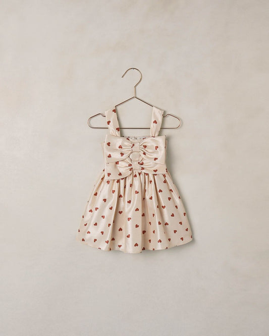 CINDY DRESS || RED HEARTS