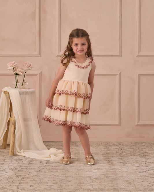 ANGELINA DRESS || PEARL