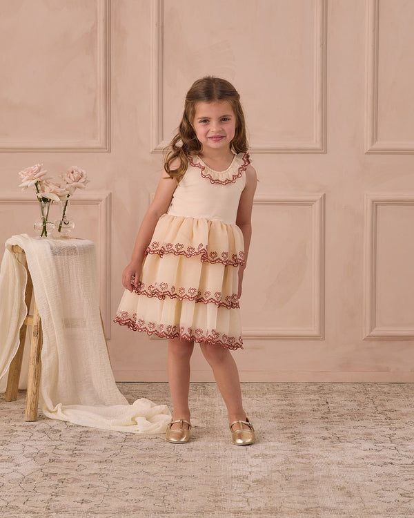 ANGELINA DRESS || PEARL