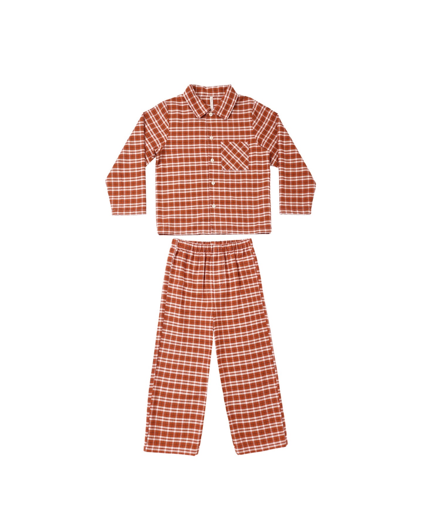 LONG SLEEVE PAJAMAS || RUBY PLAID