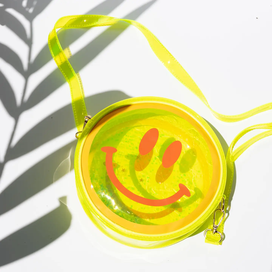 Jelly Handbag | Yellow Smiley Face