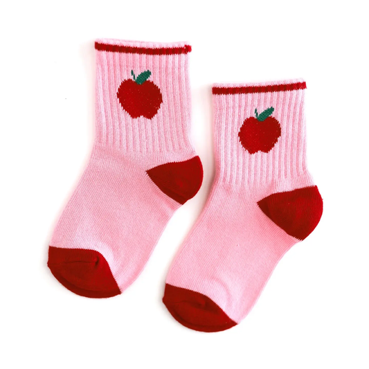 Apple Crew Socks