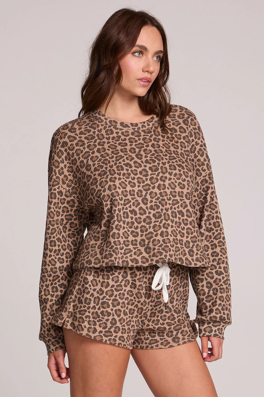 Suzzans Leopard Sweatshirt
