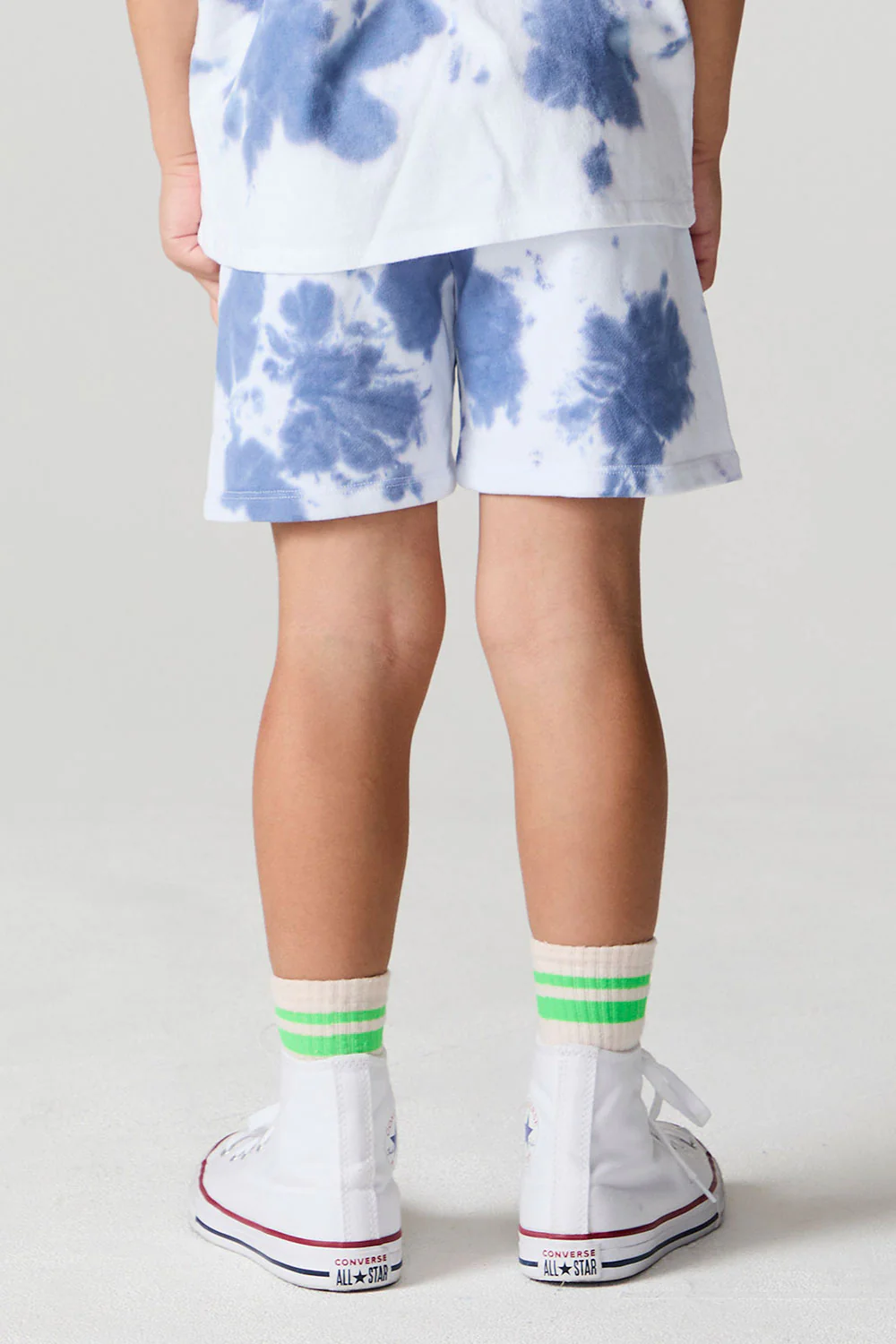 Wide Leg Mistel Tye Dye Shorts