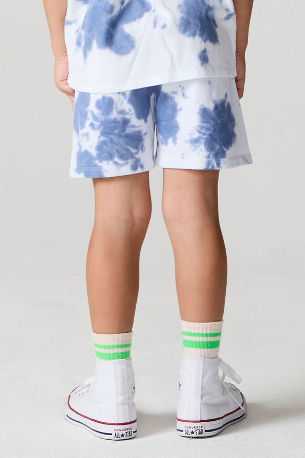 Wide Leg Mistel Tye Dye Shorts