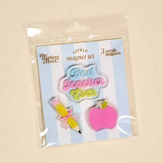 Little Magnet Set | Best Teacher Ever