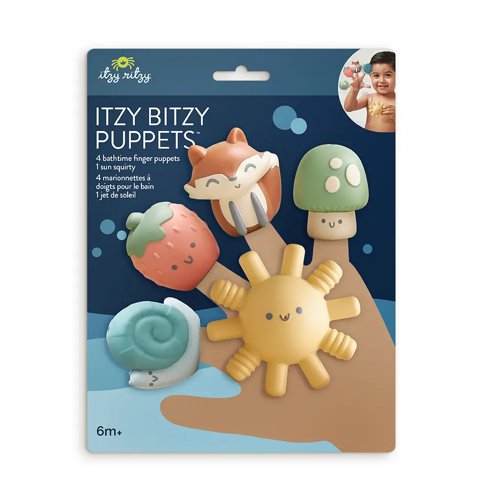 Itzy Bitzy Puppets™ - Bath + Storytelling Toys