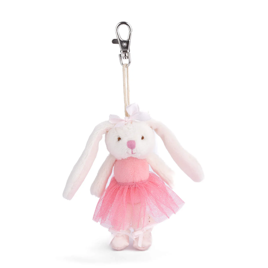 Jayleen Bag Charm | Floral Pink