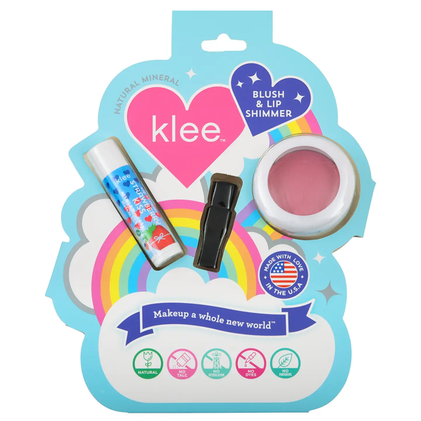 Blush and Lip Shimmer Set | Sweet Cherry Spark