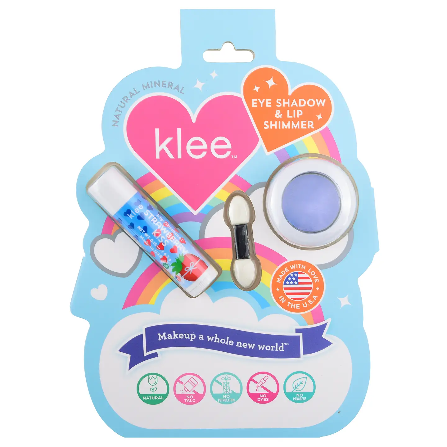 Eye Shadow and Lip Shimmer Set | Periwinkle Kiss