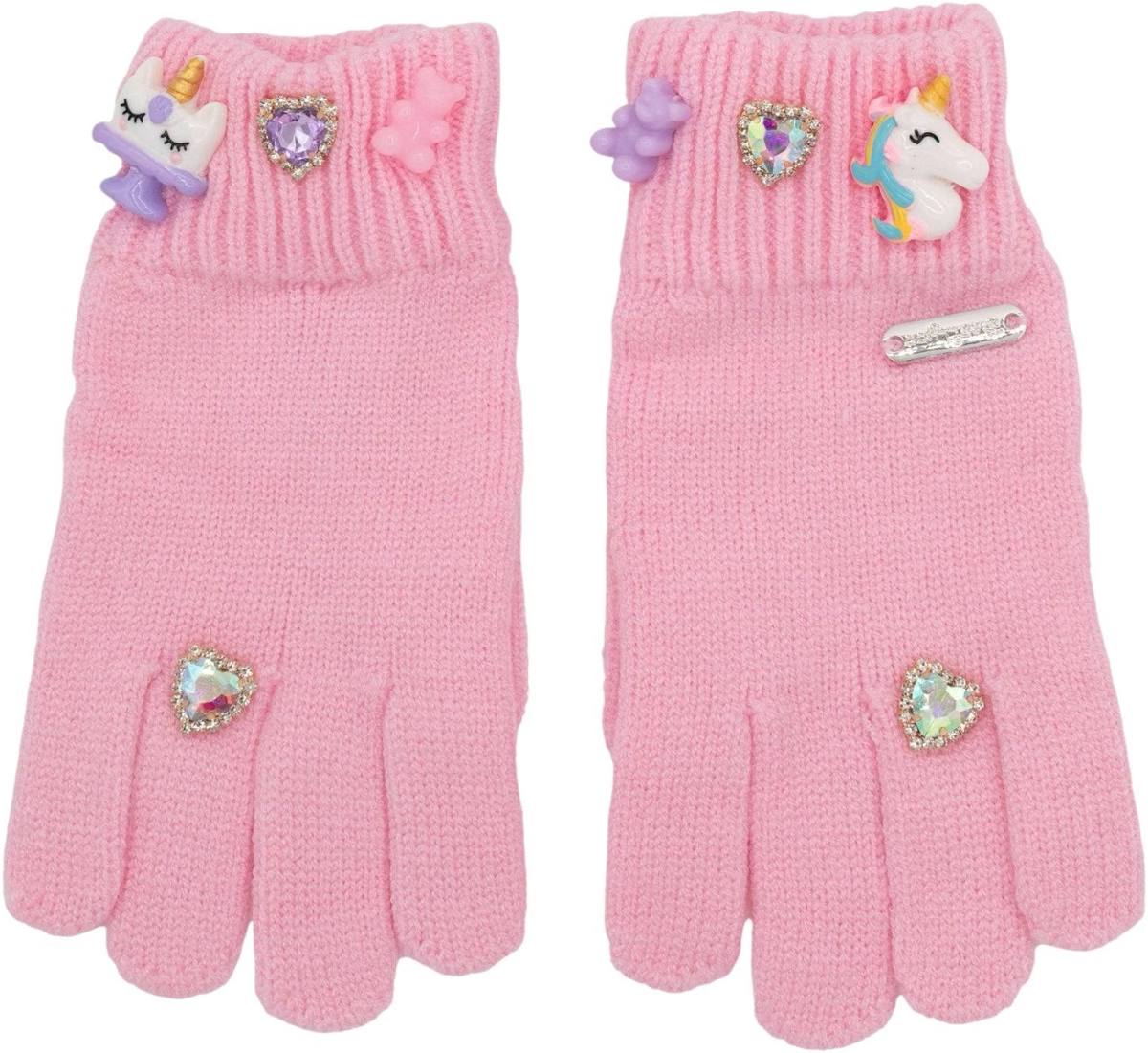 Fun Charm Pink Gloves