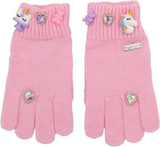 Fun Charm Pink Gloves