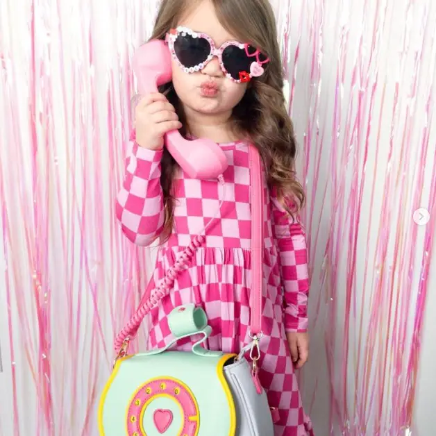 Ring Ring Phone Convertible Handbag | Cotton Candy Mint Green