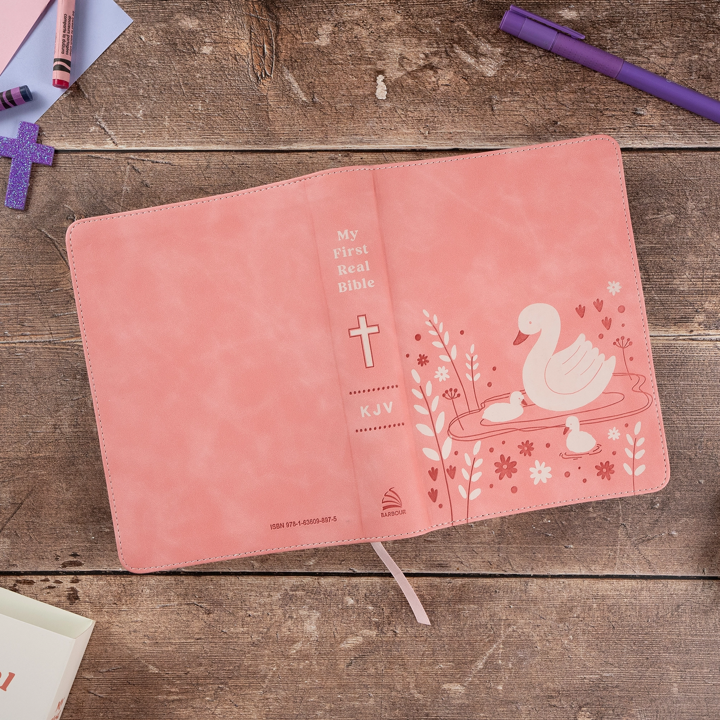 My First Real Bible (Girls' Cover) : King James Version