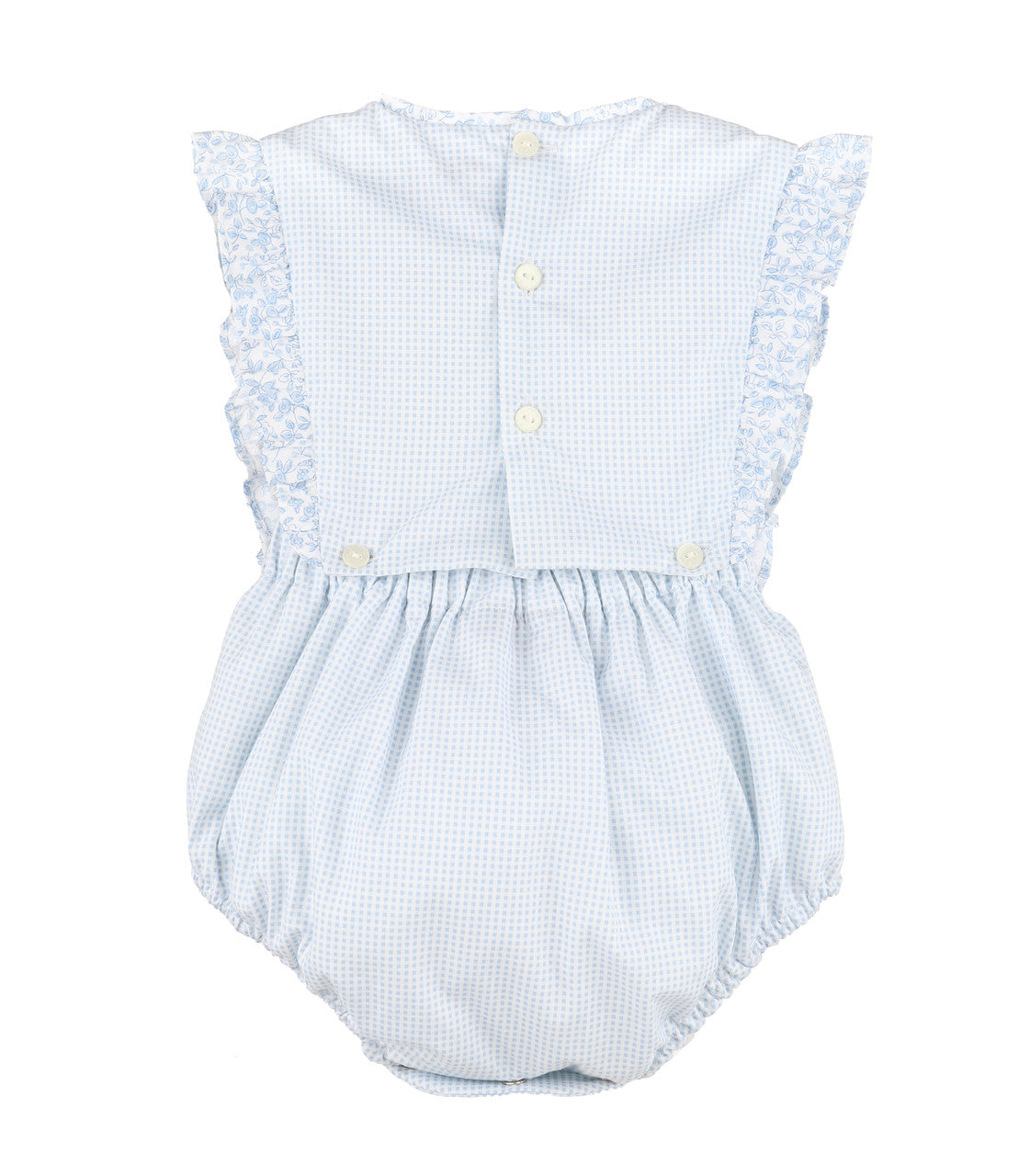 BB Blooms Girl Overall | Blue