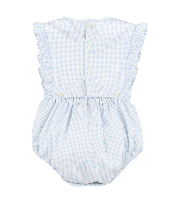 BB Blooms Girl Overall | Blue