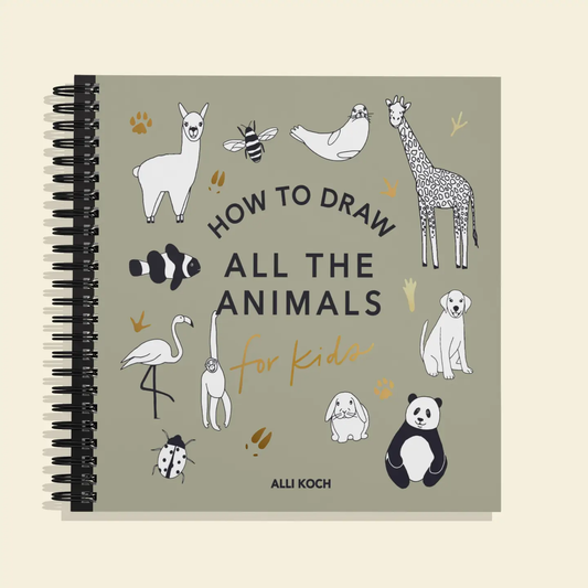 All the Animals| How to Draw Books for Kids|Spiral