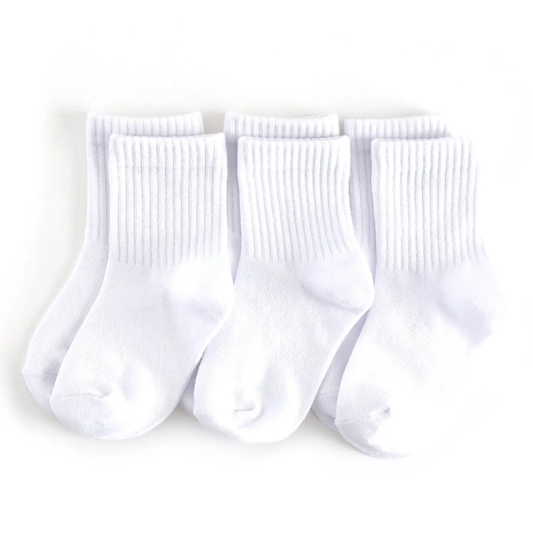 Crew Socks 3-Pack | White