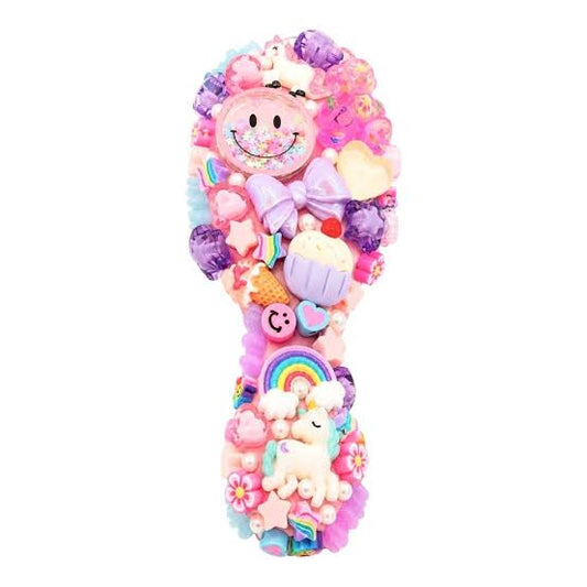 Multi Charm Hair Brush