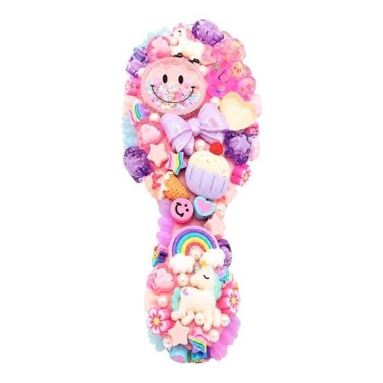 Multi Charm Hair Brush