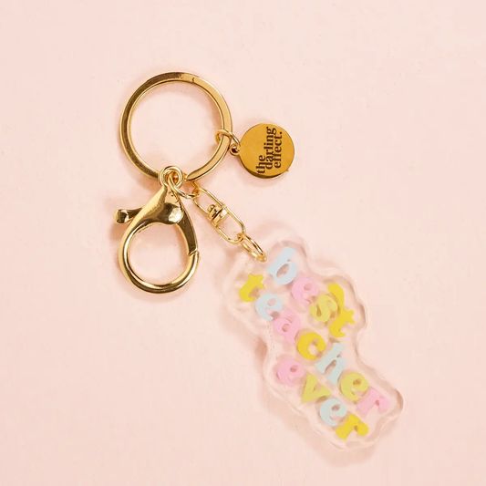 Acrylic Keychain | Best Teacher Ever