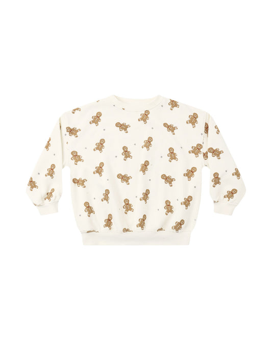 RELAXED SWEATSHIRT || GINGERBREAD