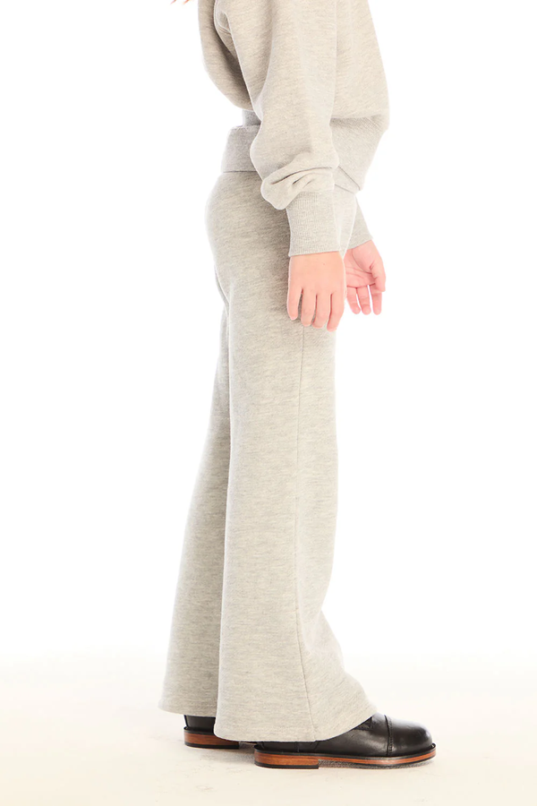 Heathered Grey Flare Pant