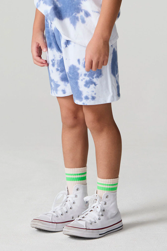 Wide Leg Mistel Tye Dye Shorts