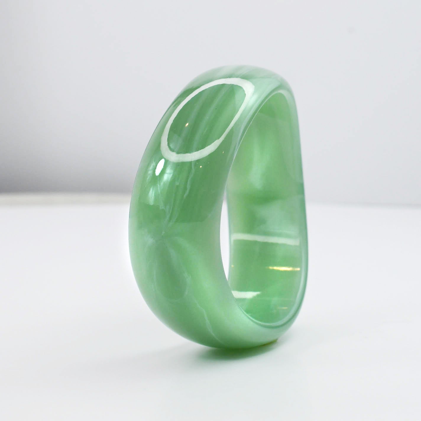 Glossy Bangle| Green