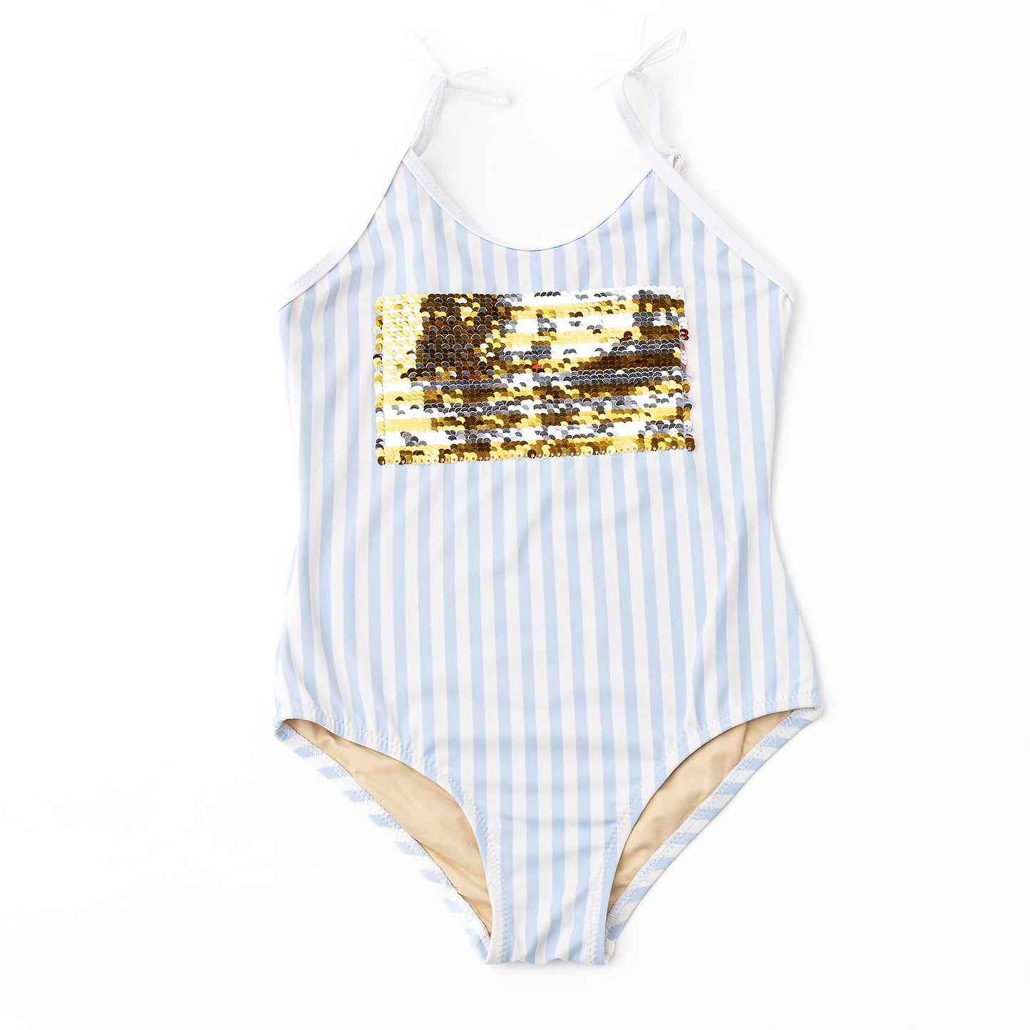 Sequined Girls One Piece Swimsuit | Americana