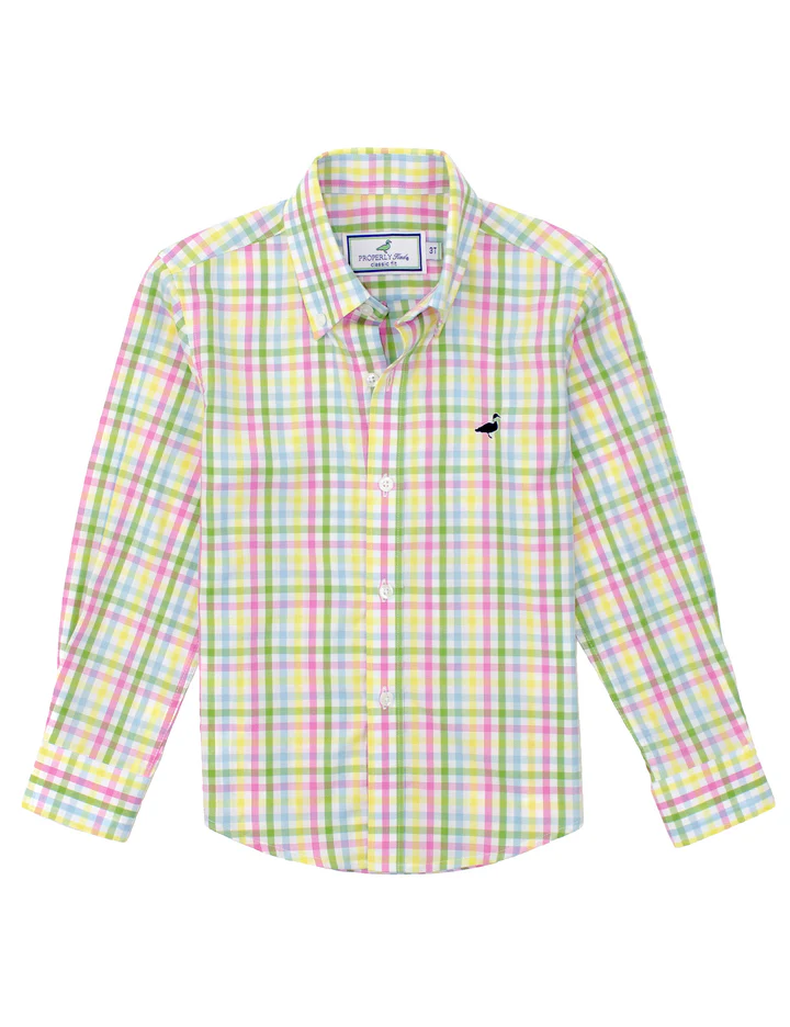 Boys Seasonal Sportshirt | Springcrest