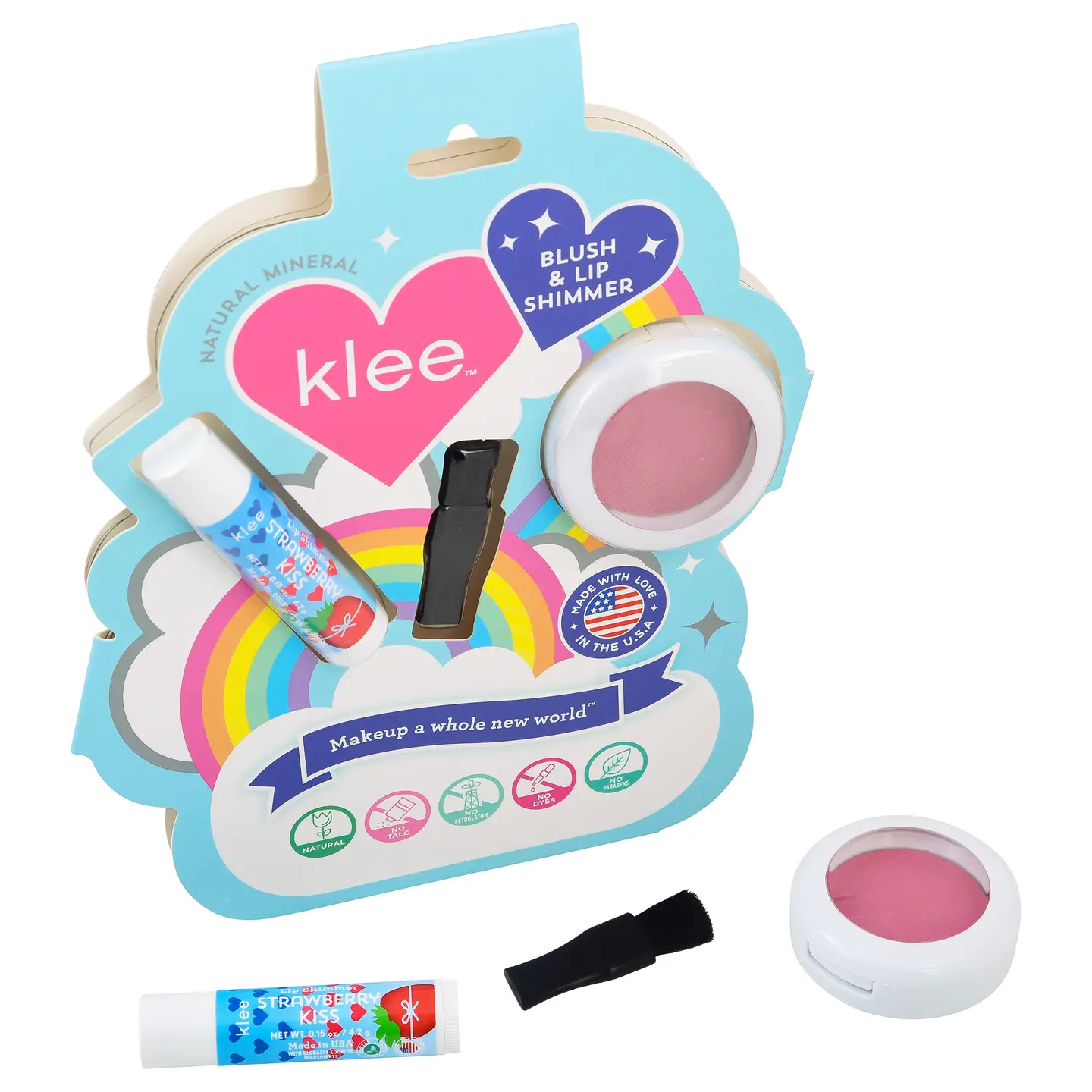 Blush and Lip Shimmer Set | Sweet Cherry Spark