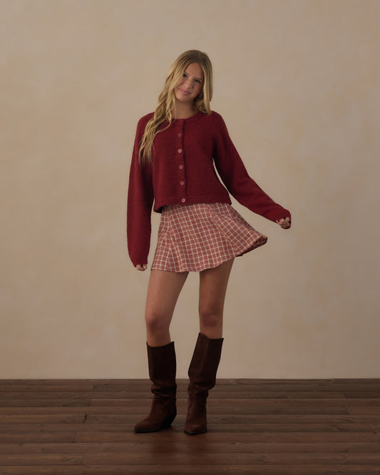 TEEN RACHEL SKIRT || VINTAGE PLAID