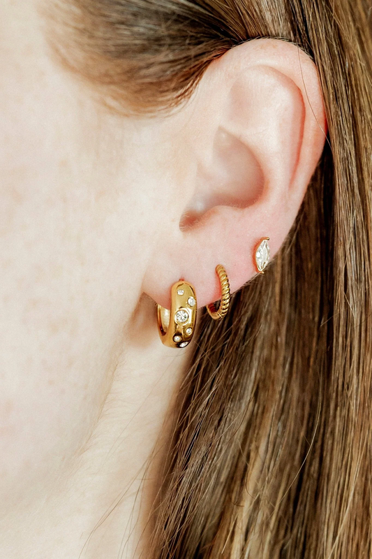 Huggie & Screwback Stud Set | Nashville