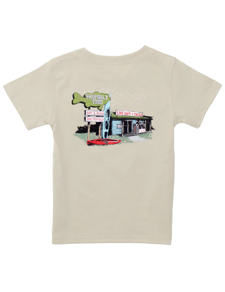 Boys Bait Shop SS | Linen