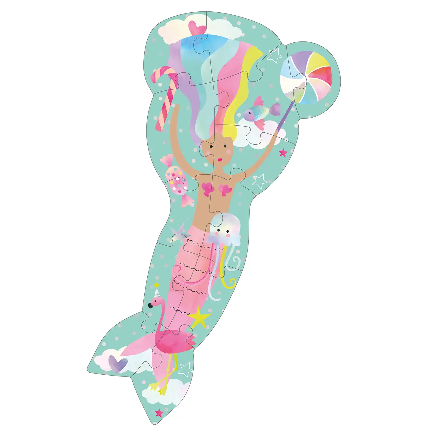 Fantasy 12pc Shaped Jigsaw with Shaped Box