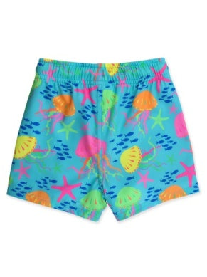 Performance Hybrid Swim Trunks | Neon Jelly Time