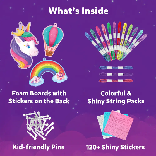 Super Strings Unicorn Magic Mess Free Art For Kids