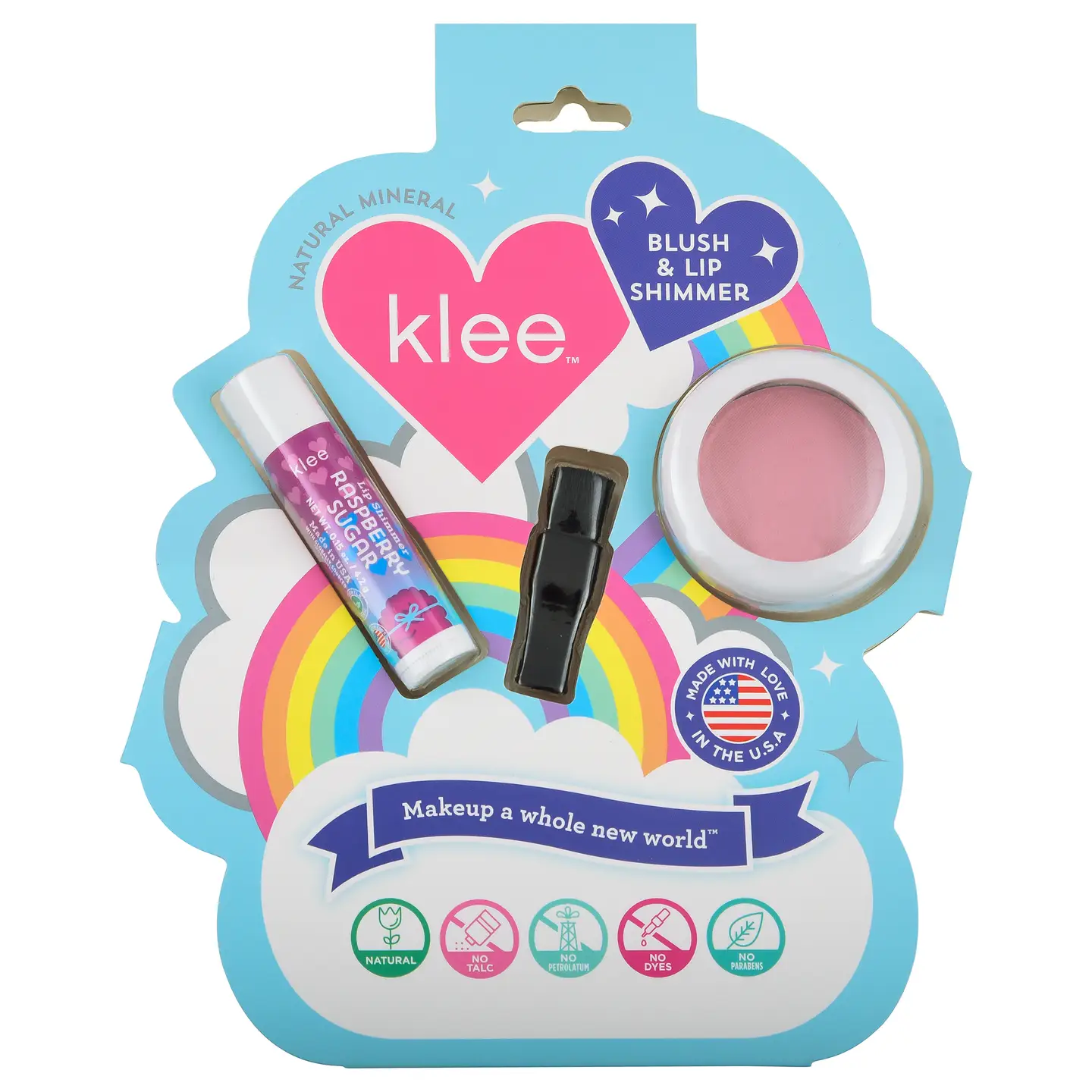 Blush and Lip Shimmer Set | Cotton Candy Shimmer